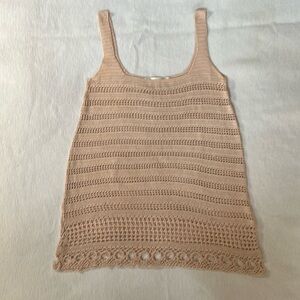 NWOT Erica Tanov knit tank size medium